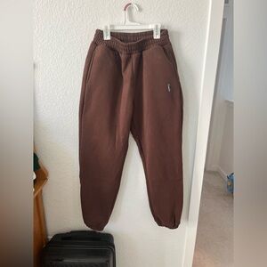 Comfrt Brown Thick Sweatpants. DM FOR DISCOUNT ON THE SET!